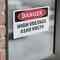 Signmission High Voltage 4160 Volts Danger Sign, Vinyl Decal, 14in W x 10in L, 2PK OS-2PACK-DS-D-1014-L-1957 - alternate 3